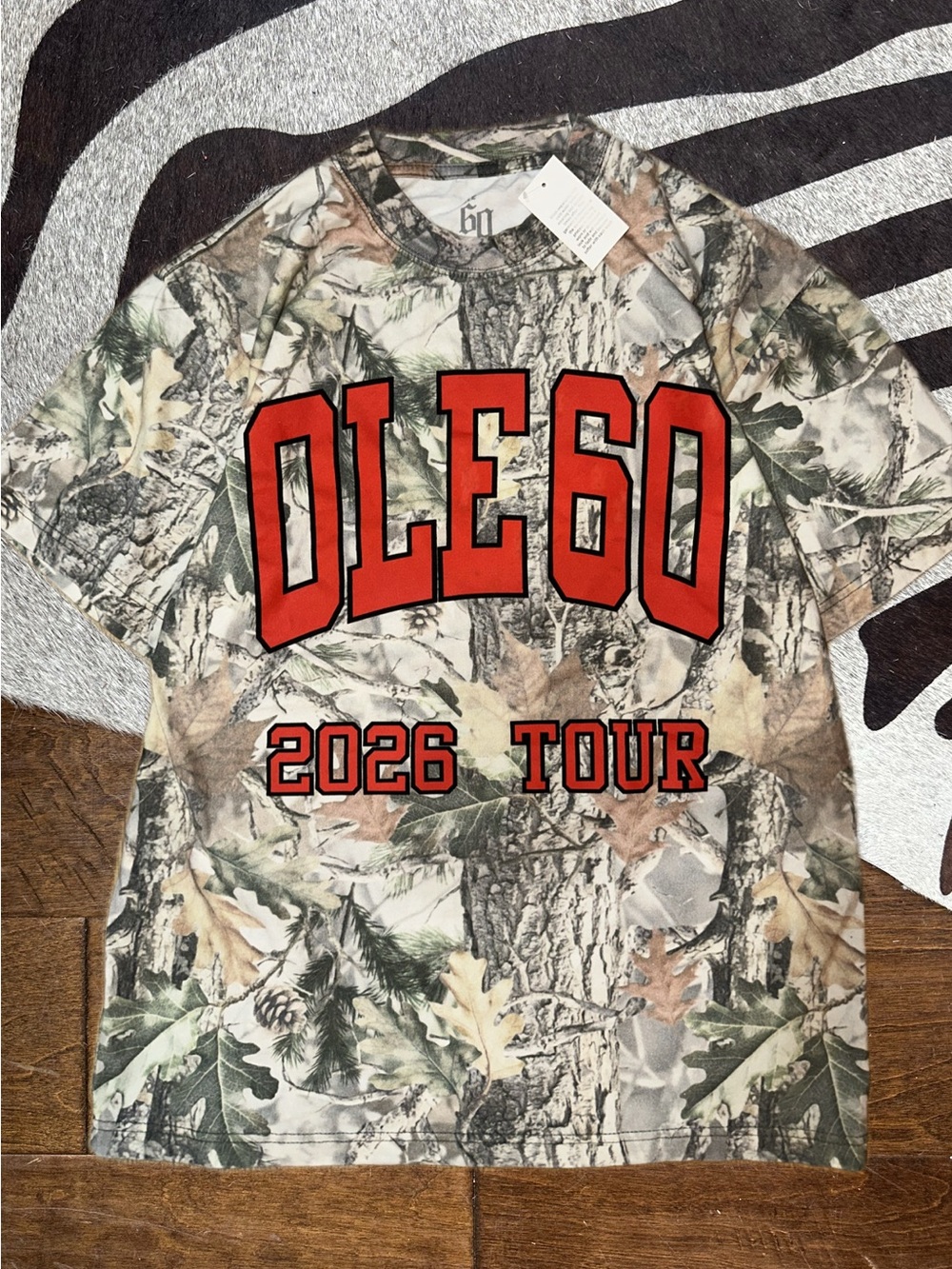 Ole 60 Tour Camo Tee